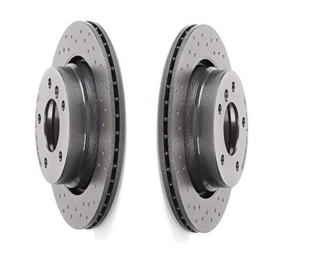 Brembo Brakes Kit - Pads and Rotors Rear (294mm) (Xtra) (Low-Met)